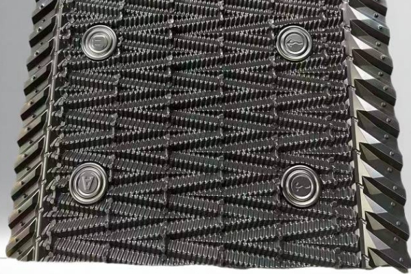 Rigid Cooling Tower Fill for Adaptable Tower Layouts